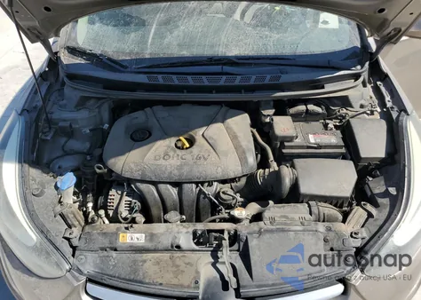 2014 Hyundai Elantra Se from USA, damaged, VIN 5NPDH4AE0EH539806